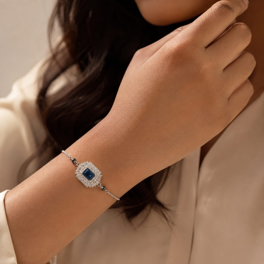 Neel Sapphire-Blue Bracelet