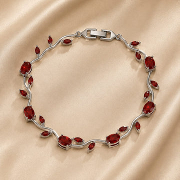 Crimson Ruby Bracelet