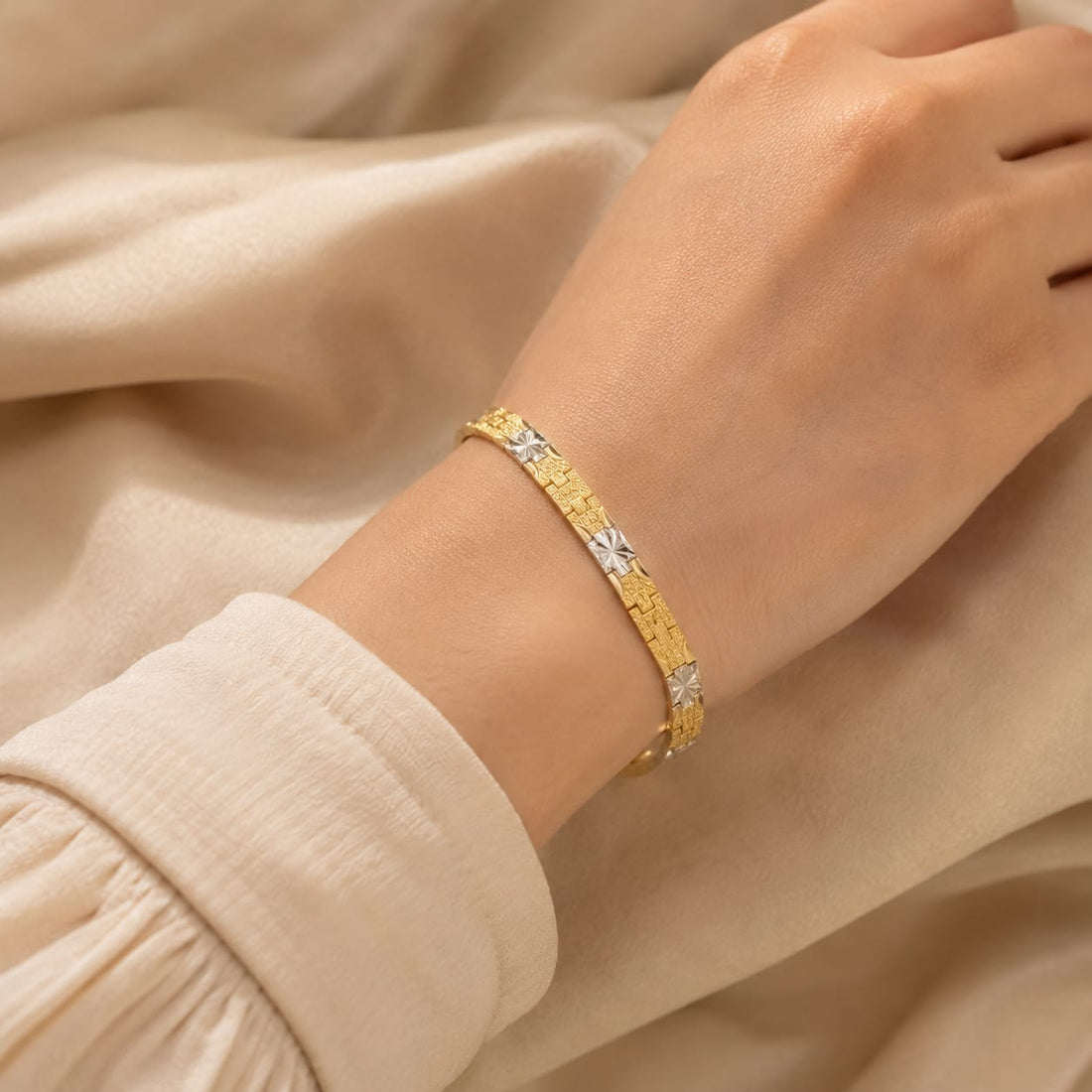 Sterling Golden Bracelet