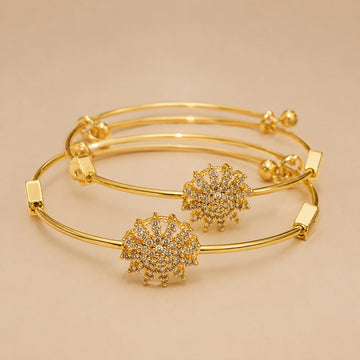 Snowflake Golden Bracelet