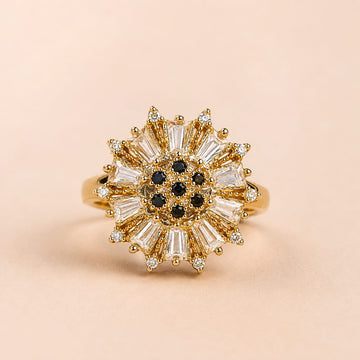 Kohinoor Sunburst Ring