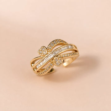 Infinity Heart Ring