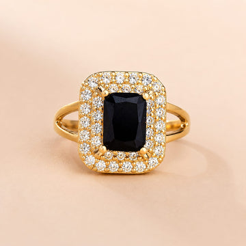 Siyah Noor Halo Ring