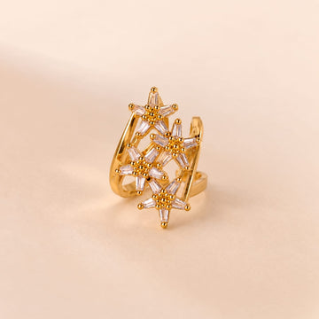 Crystal Starburst Ring