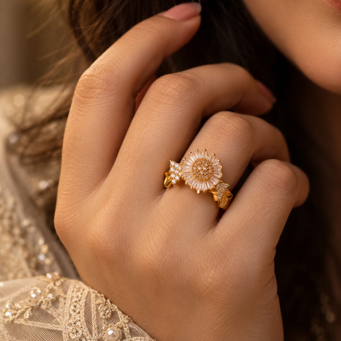 Vogue Crystal Ring
