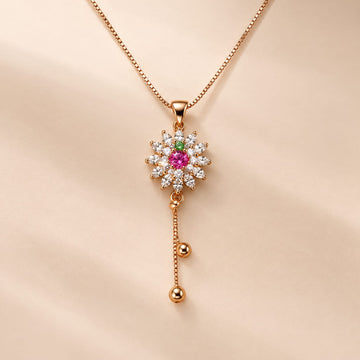 Gul-e-Naaz Drop Necklace