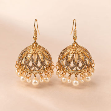 Majestic Pearl Jhumka