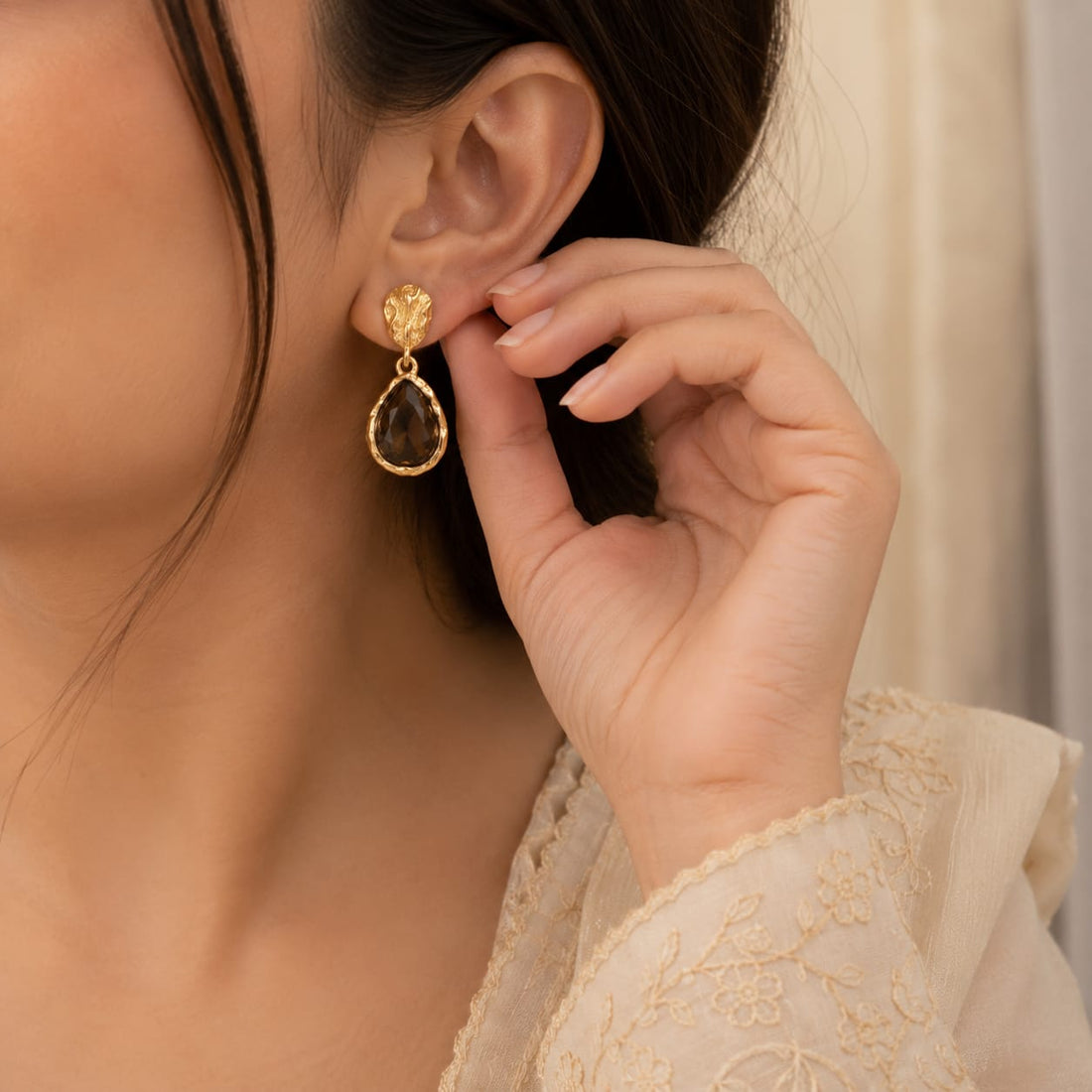 Noir Elegance Earrings