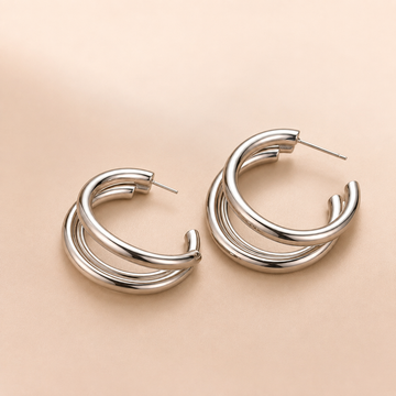 Luna Layered Hoops